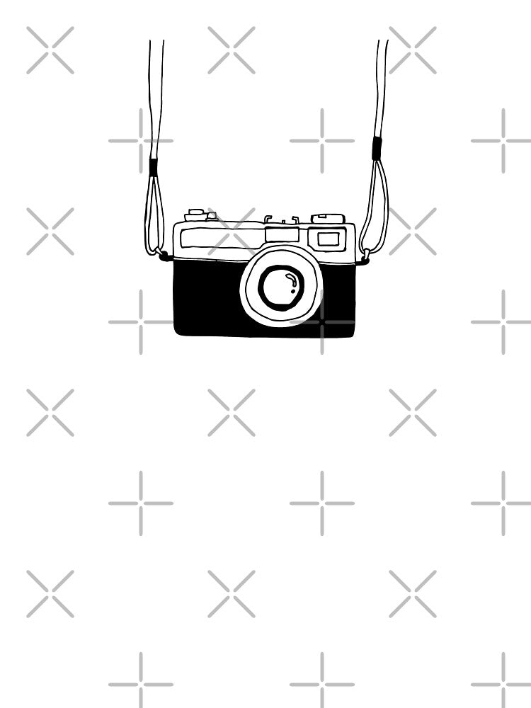 Vintage Camera Doodle by PayoWebCo