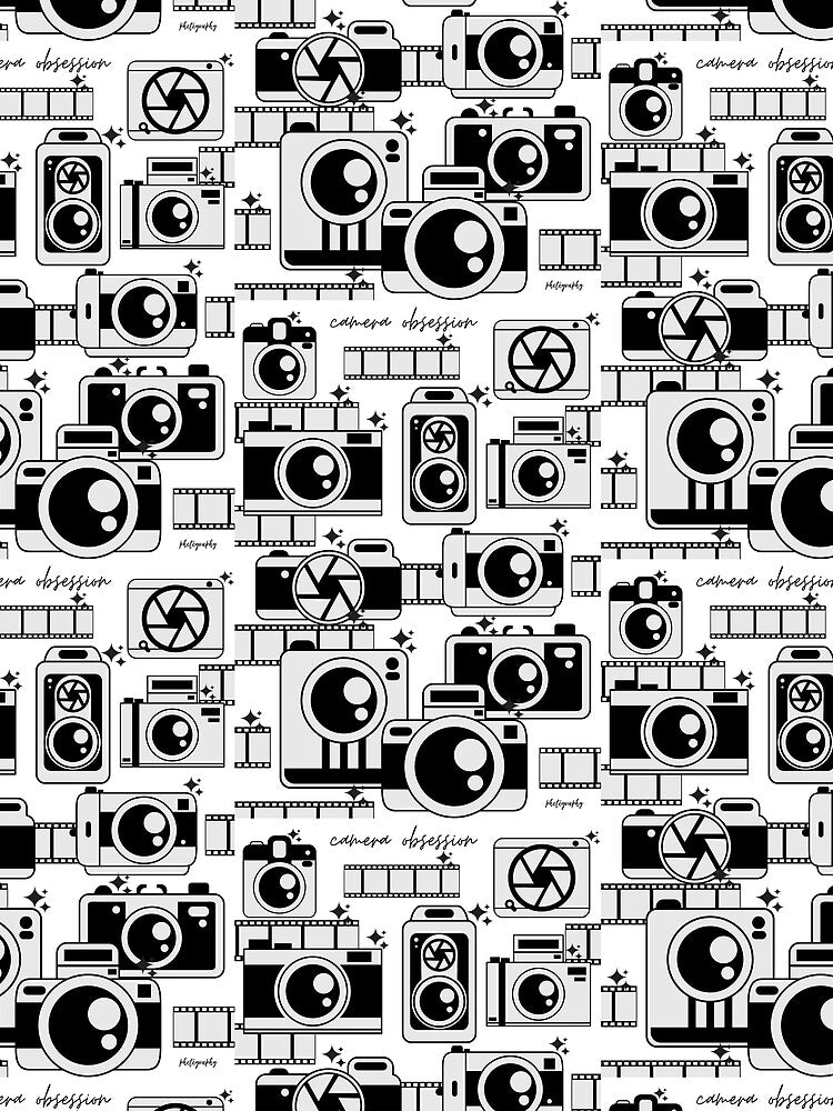 Vintage camera , black and white ,photography by CarmenConsi