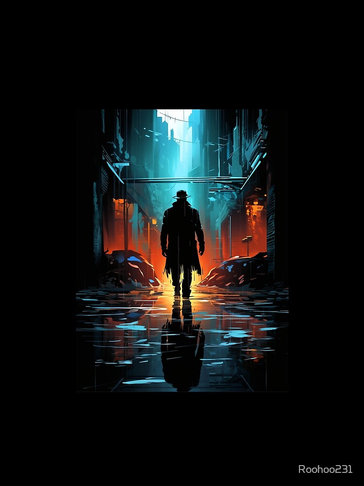 Cyberpunk Noir Detective by Roohoo231