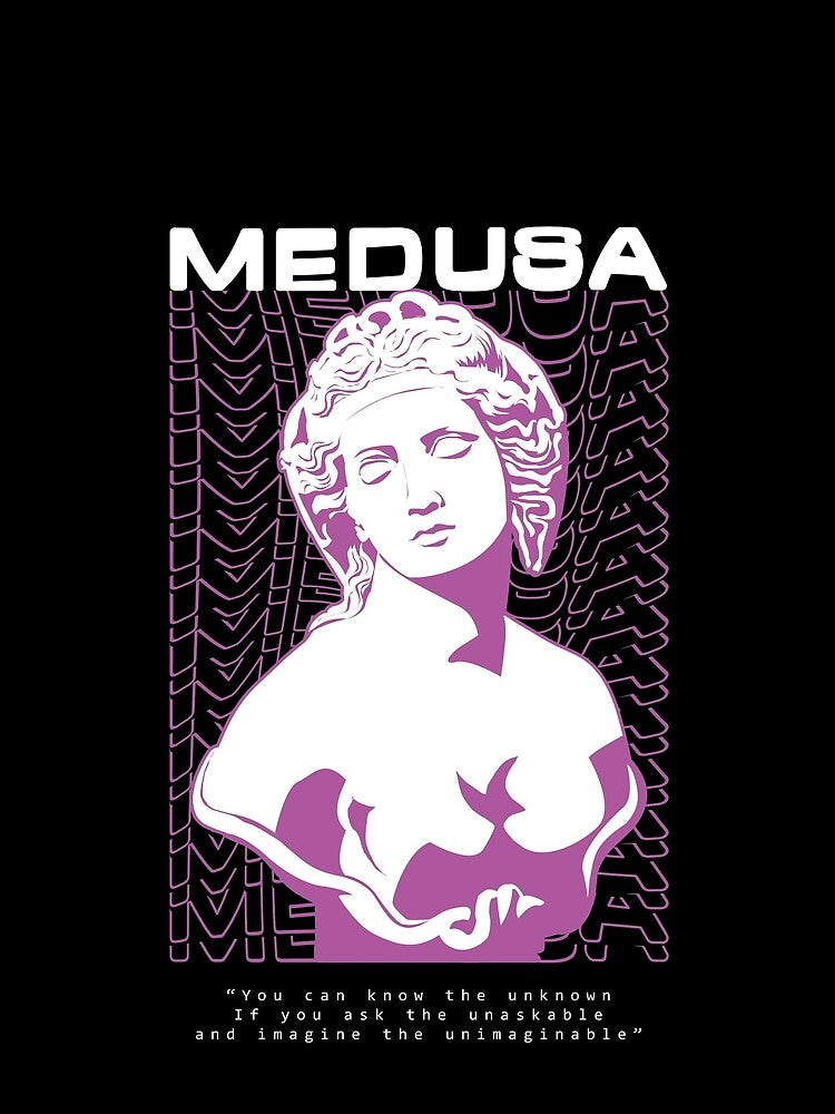 Medusa Street Wear (BLACK SHIRT) by jujustine21