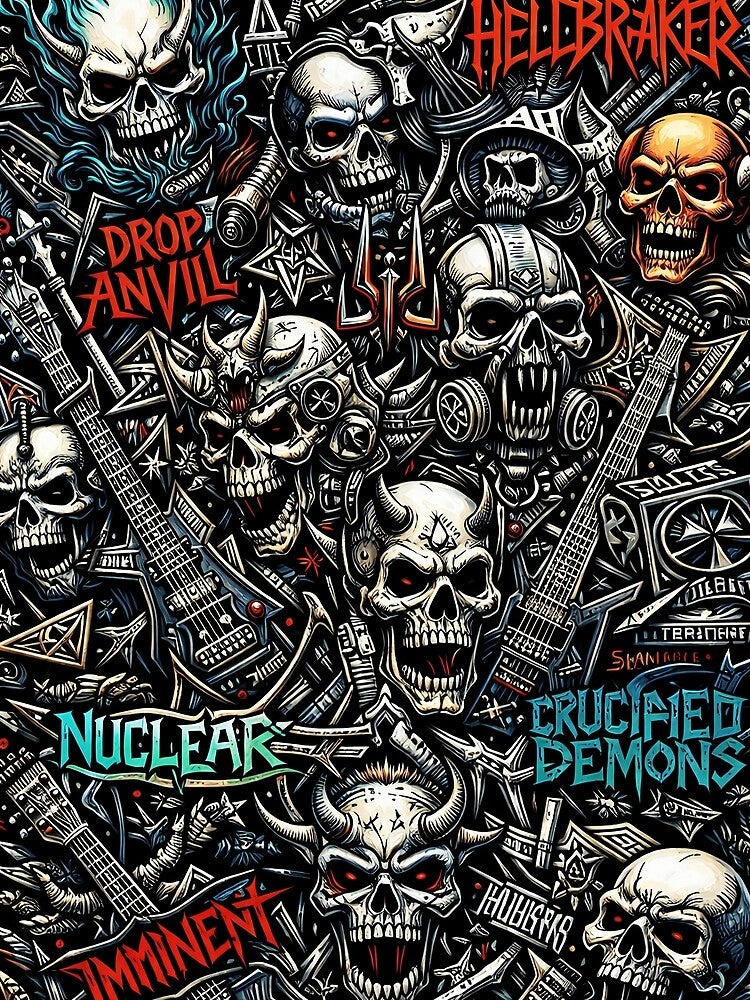 heavy metal rock by aliraweb