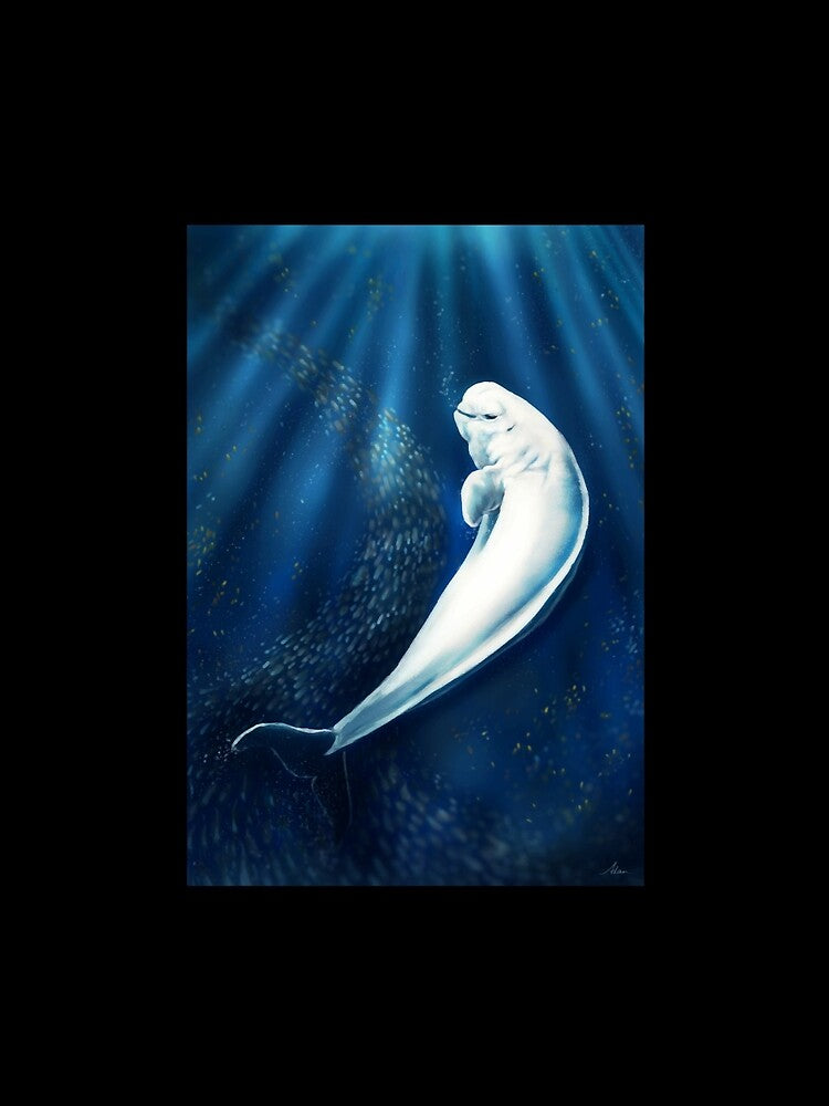 Beluga Whale Oversized(2) by SantogadeElenas