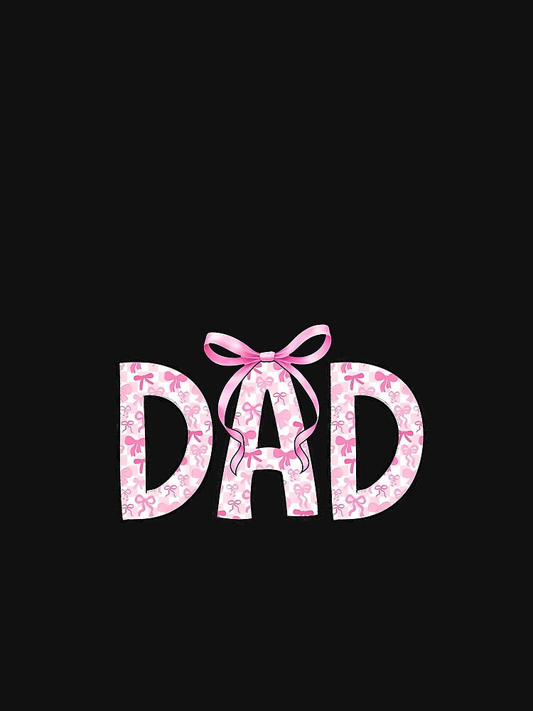 Dad Daddy Birthday Squad Matching Coquette Bow Family Crew by CriseldaBruning