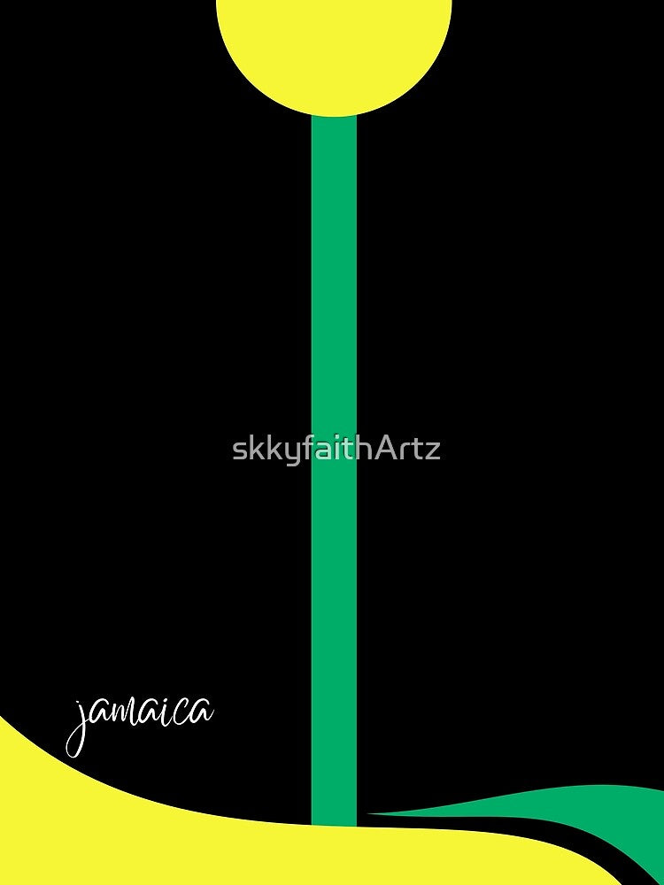 Jamaica Culture Flag Dress for Women by skkyfaithArtz