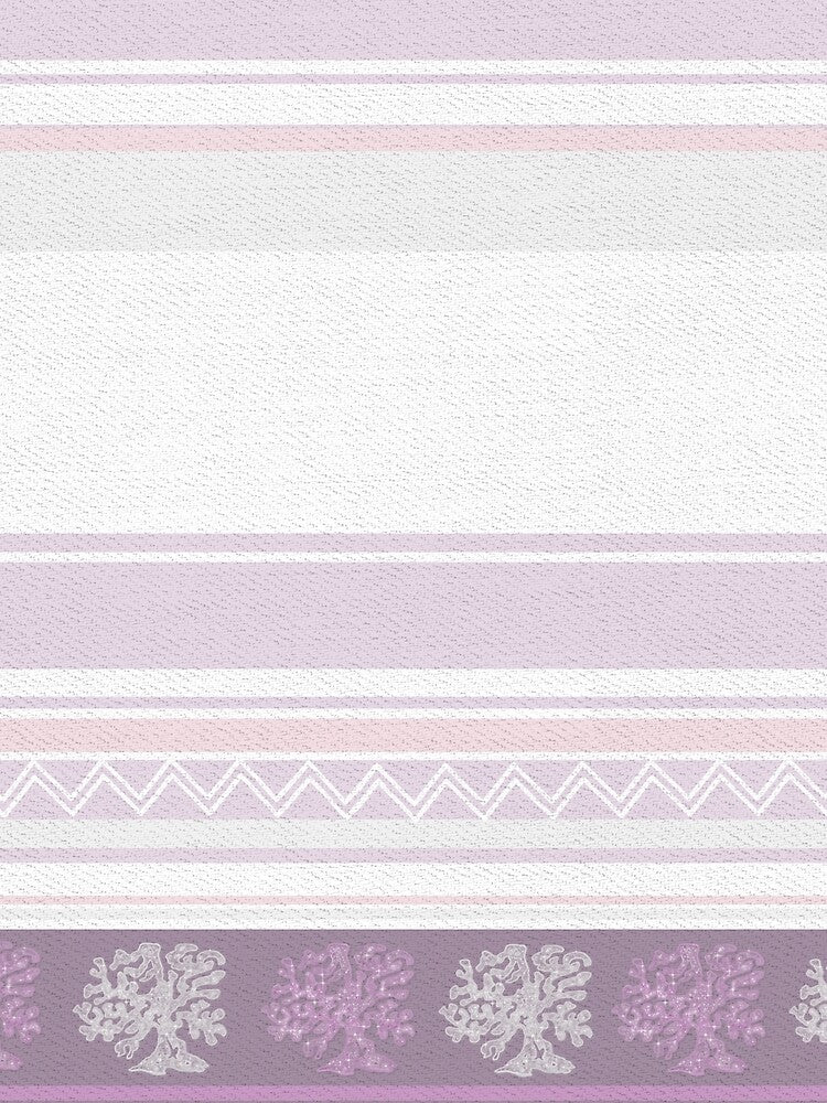 Mulberry and White Coral Coastal print by PrissDodrill-86