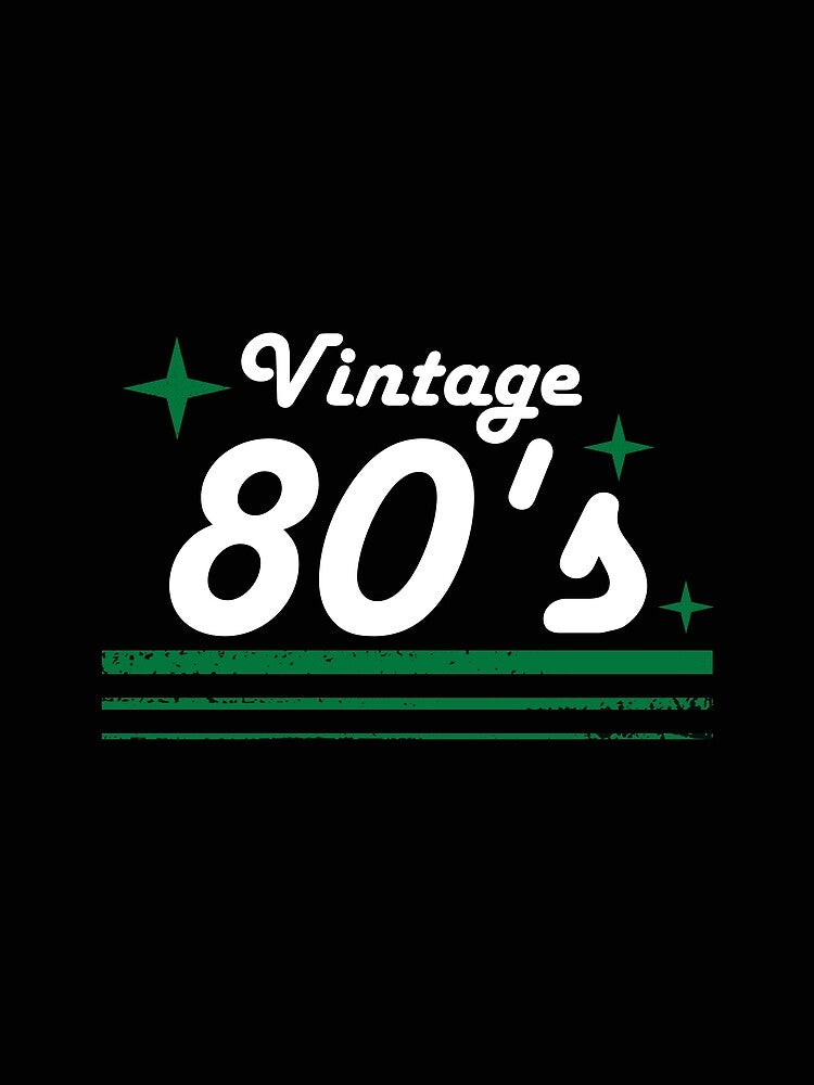 Vintage 80's by GoldenPearPress