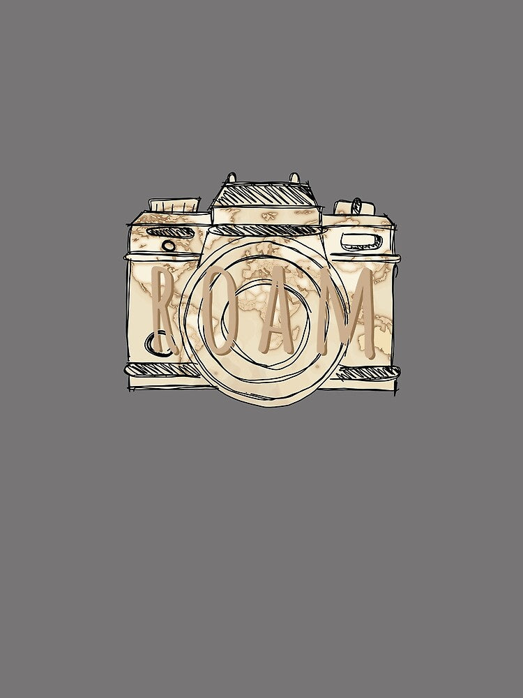 Roam | Camera Doodle & World Map by CarlosAlberto