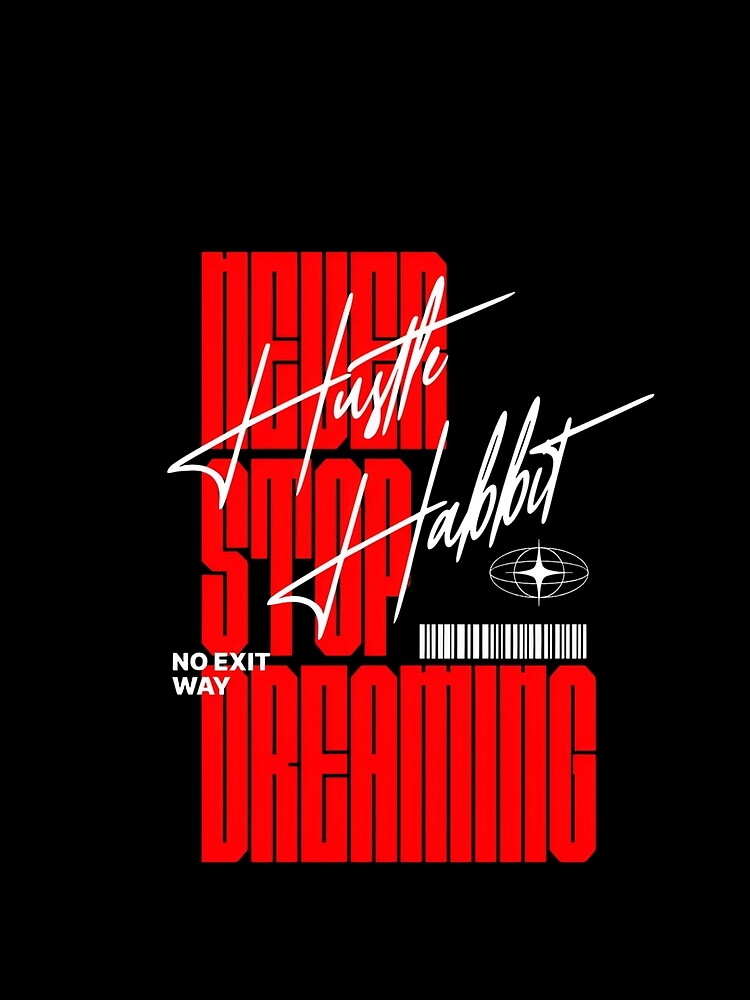 NEVER STOP DREAMING | Graphic Sweatshirt by Fuziese