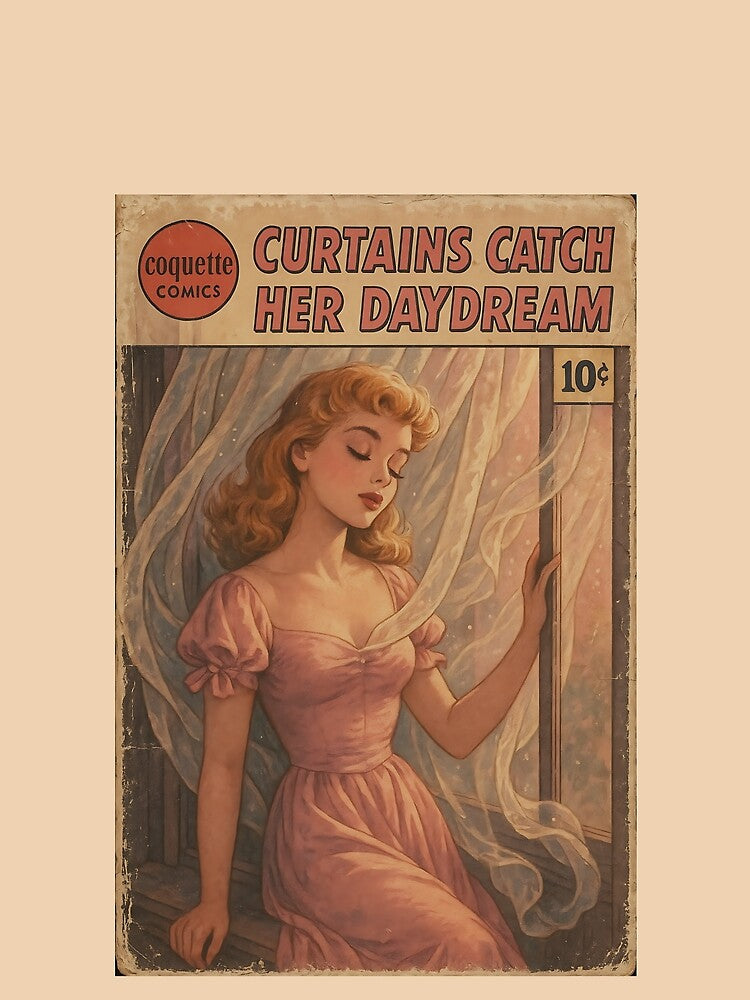 Dreamy Coquette: Curtains Catch Her Daydream by bapupa