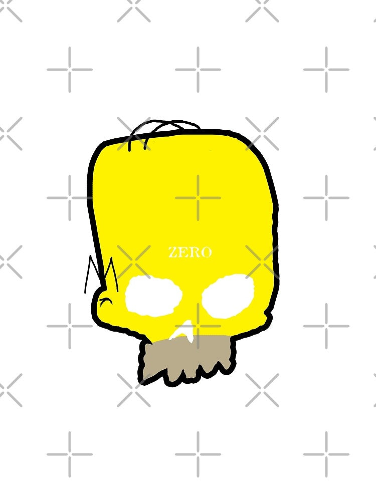 Zero skateboards homer skull  vintage by Paintbase