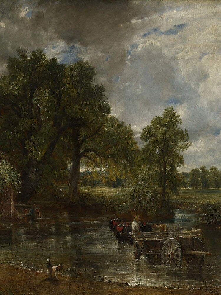 John Constable's The Hay Wain by mosfunky