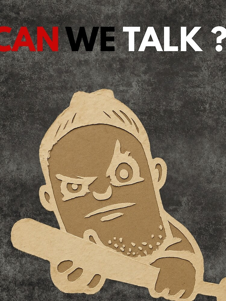 Can We Talk? - Sarcastic Angry Boss Illustration by Stoneclove