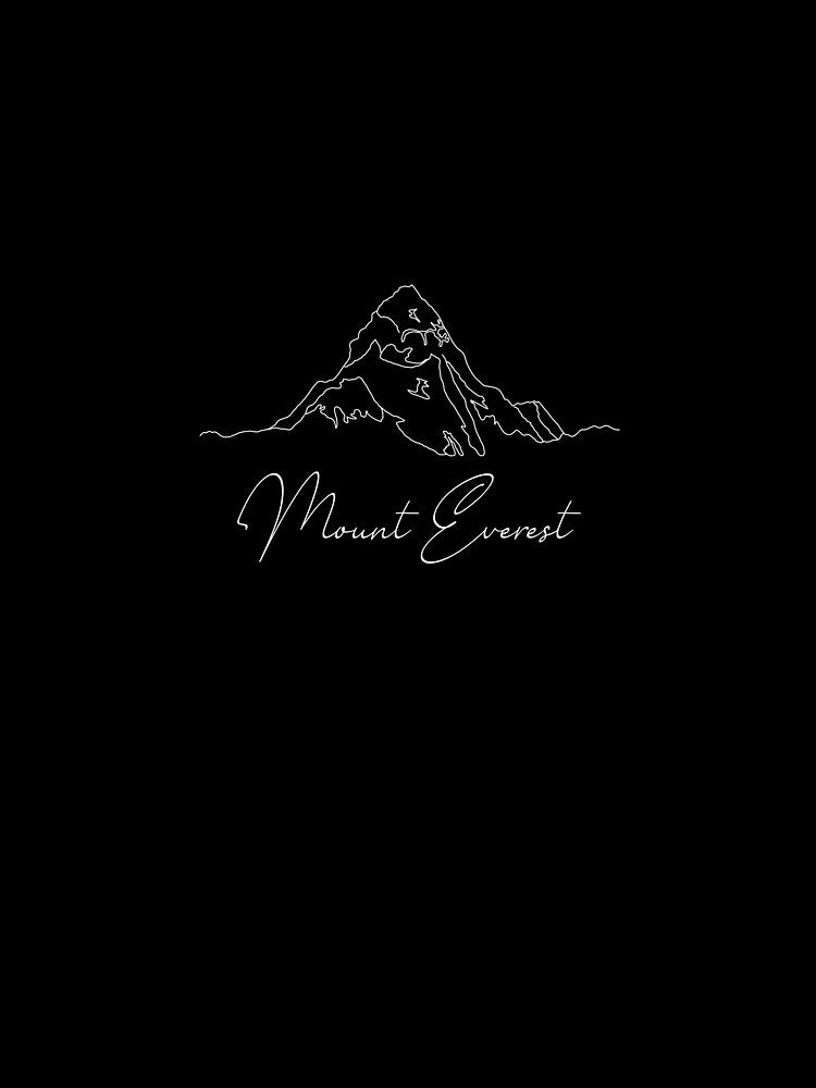 Mount Everest by CuteTees1