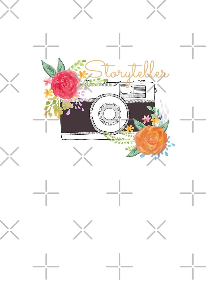 Storyteller vintage camera photographer by PERsonalthreads