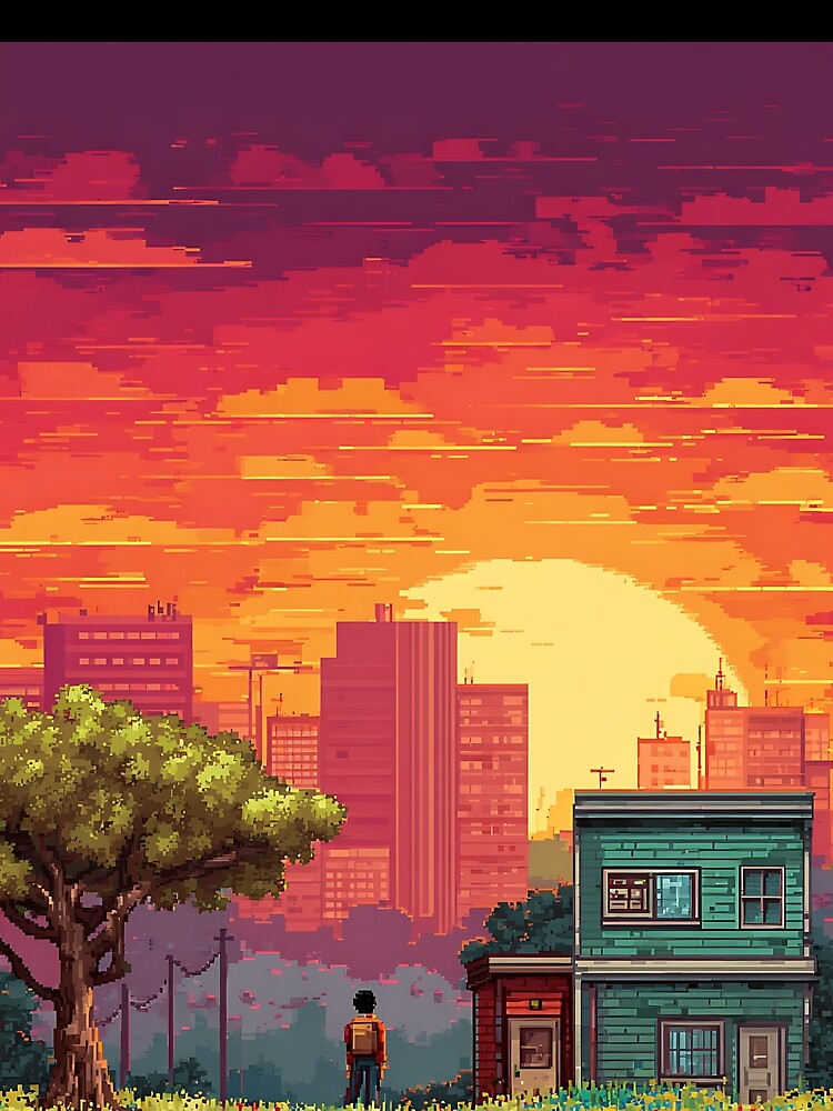 Nostalgic Retro Pixel Art by bapupa