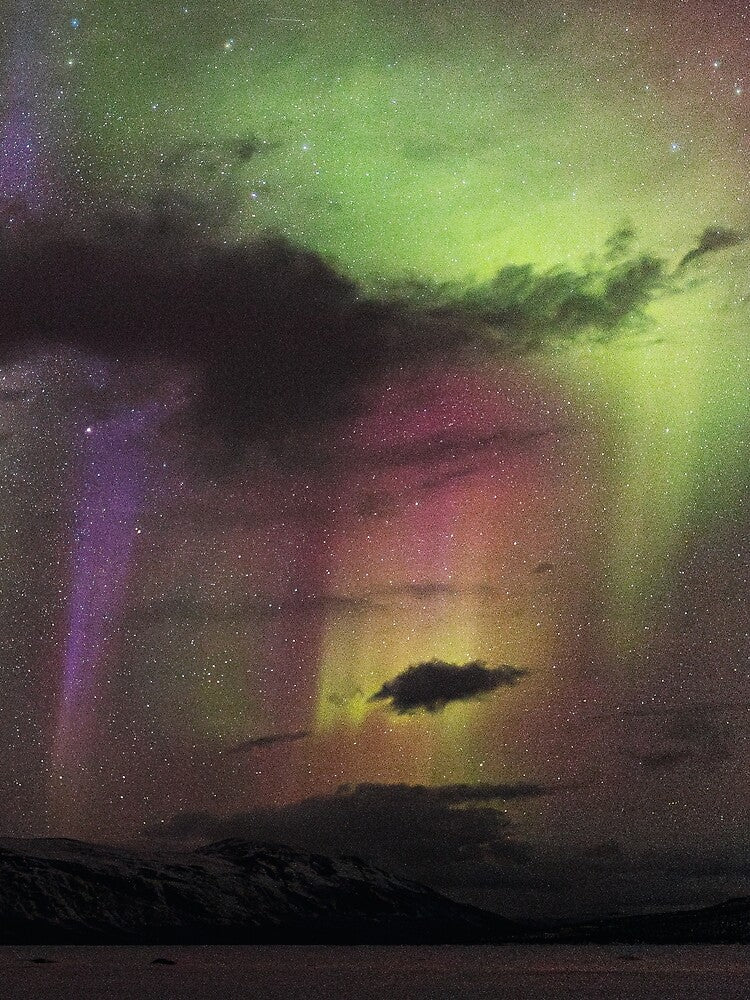 Northern Lights Magic I by Psilographics