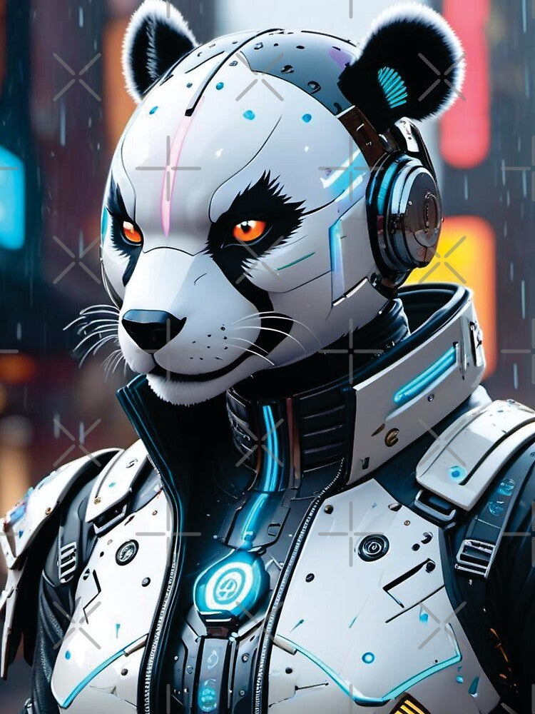 Cyberpunk Panda by Decyo