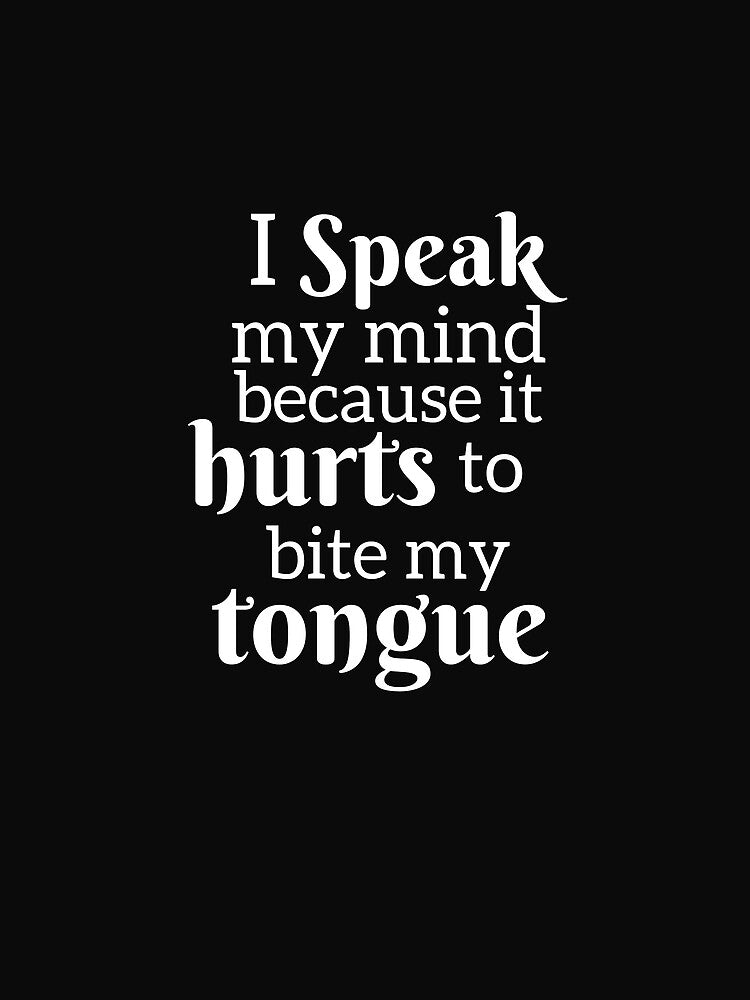Speak my mind by Lilaclown