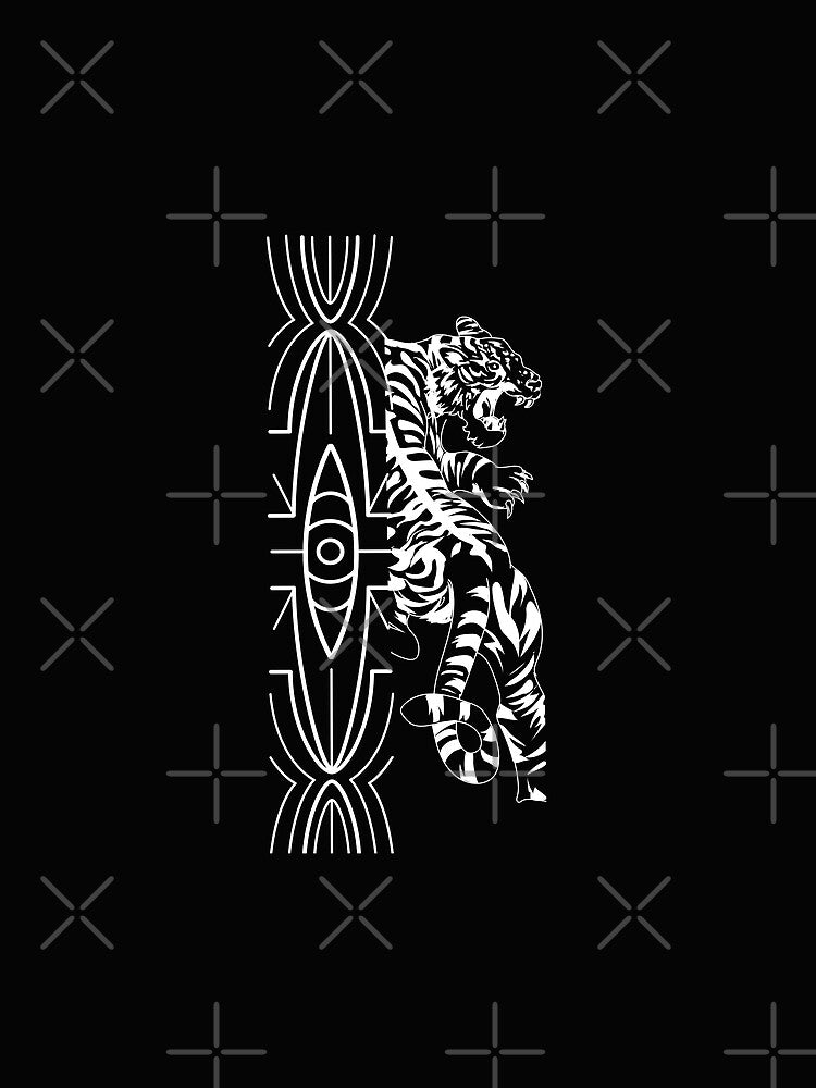 Tiger Streetwear Pattern mix streetwear by InspiredForever