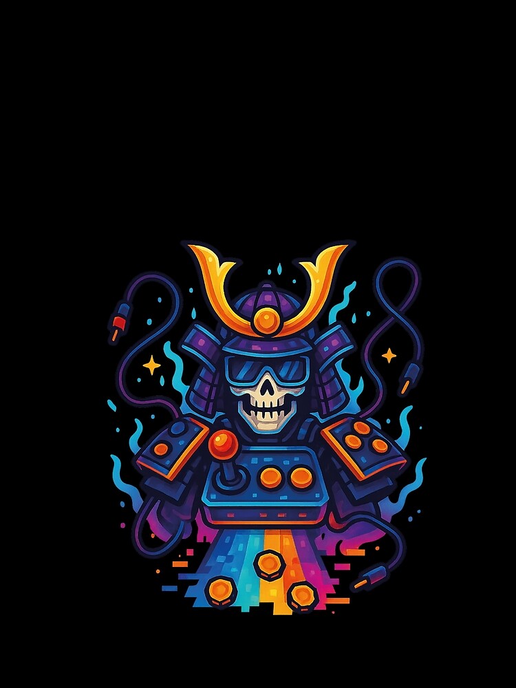 Samurai Joystick – Retro Warrior by RetroPrints9