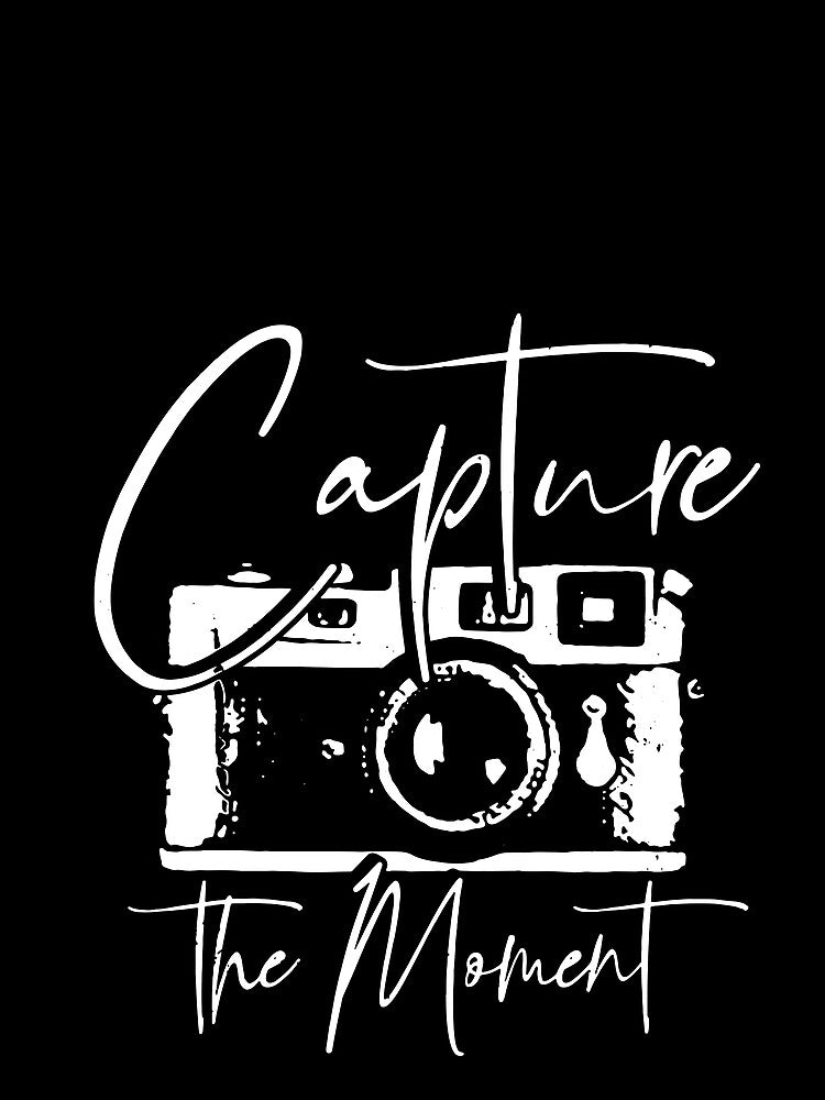 Photographer Capture The Moment Vintage Camera by TobyLewis1592
