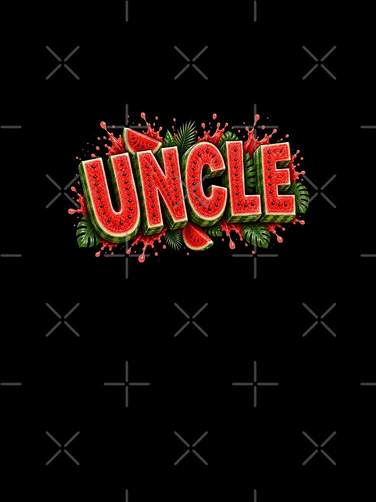 Uncle Watermelon Summer Family Matching by THREE LITTLE BEANS
