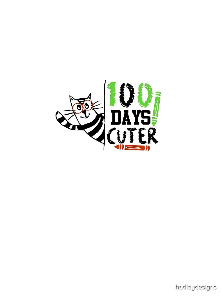 100 Days Cuter Elementary School Teacher Funny 1 by hadleydesigns