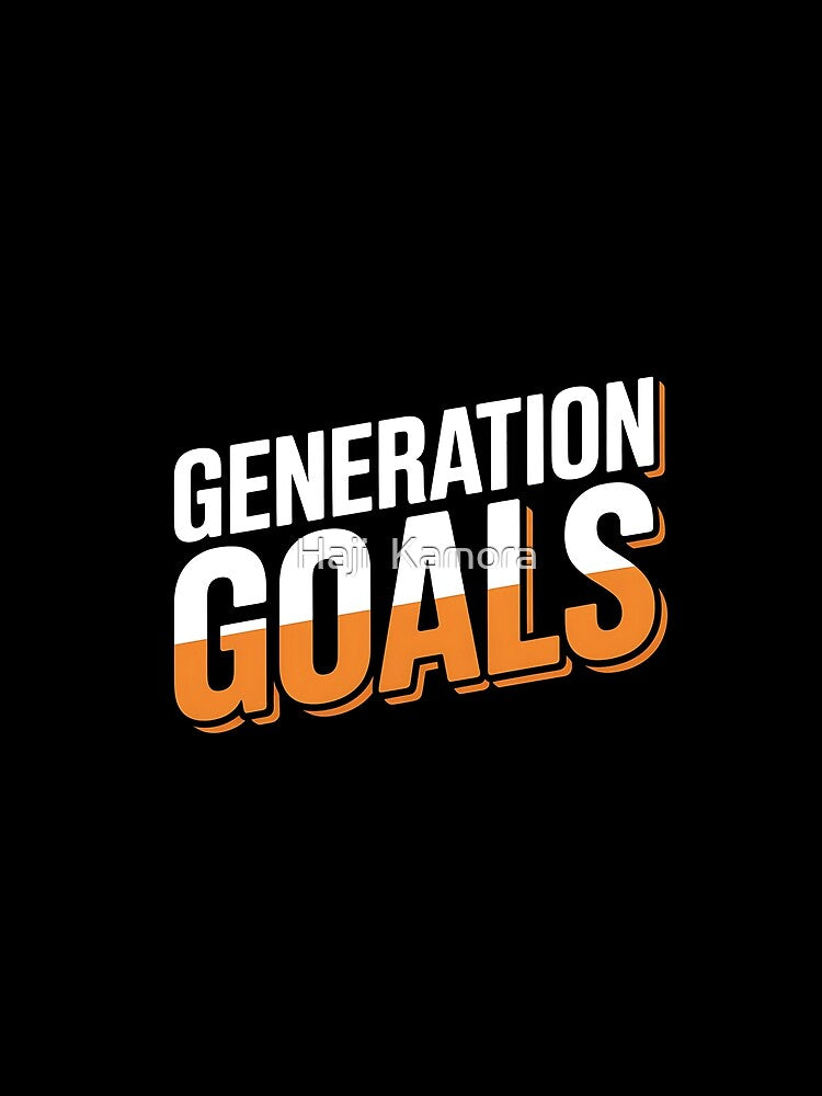 Generation Goals Family Typography by Haji  Kamora
