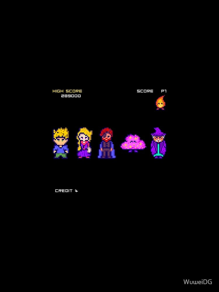 Retro pixel video game by WuweiDG