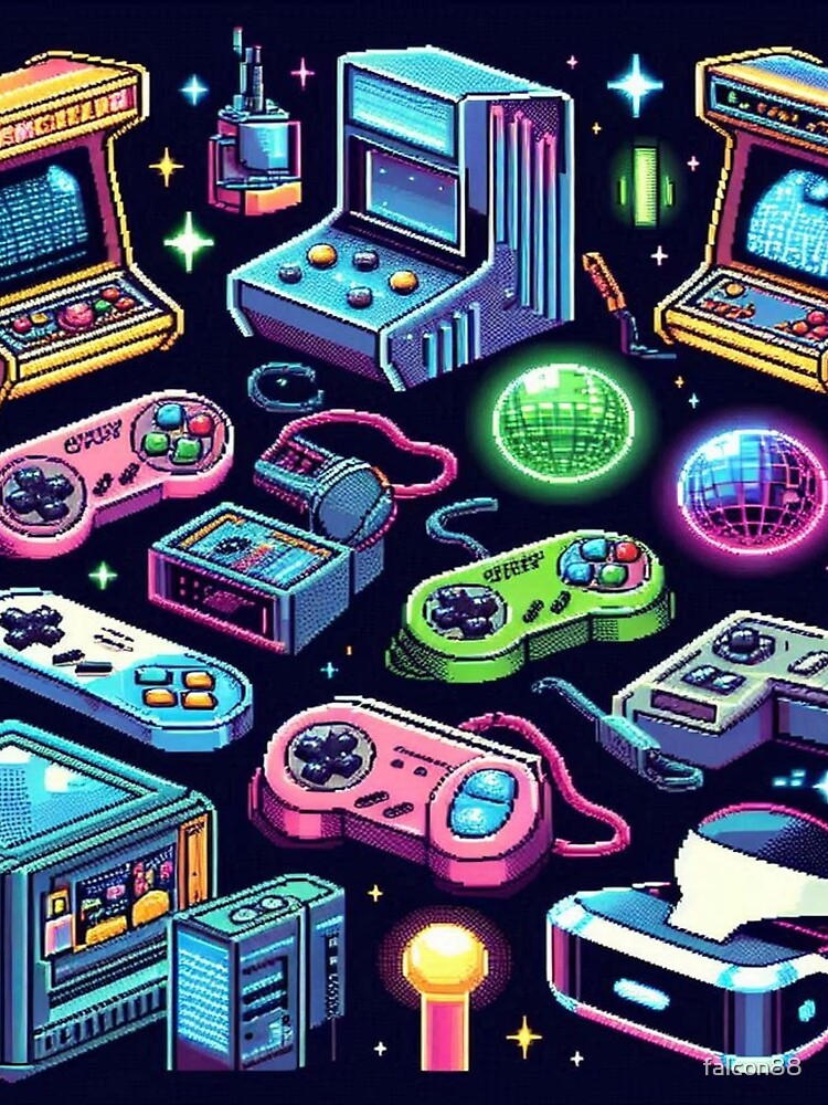 Arcade Games and VR Headsets– Perfect Gift by Imaginarium of Chaos falcon88
