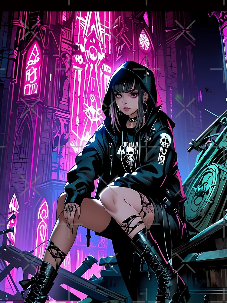 Dark aesthetics of the digital tomorrow by Popvira-Store