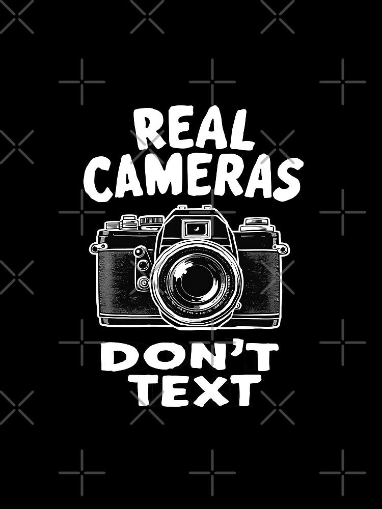 Don't Text Photographer Silhouettes by MooonTees