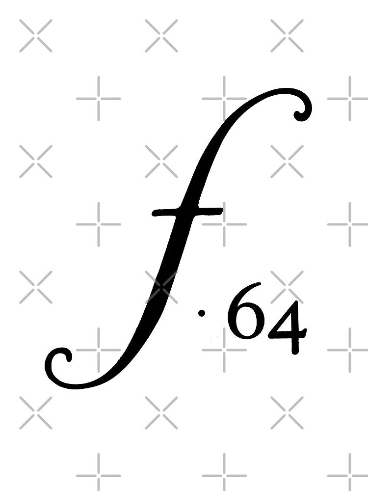 Famous historic F.64  photography group logo by stevepaint