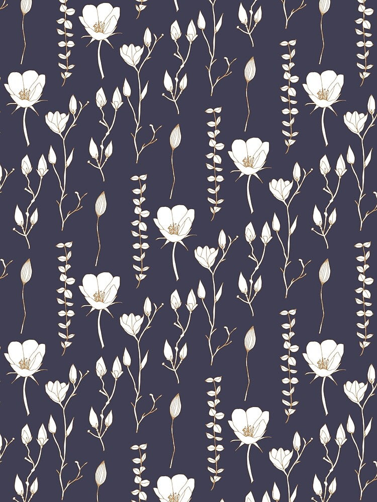 Elegant Beige Floral Line Art Throw Pillows by FestivityFinds