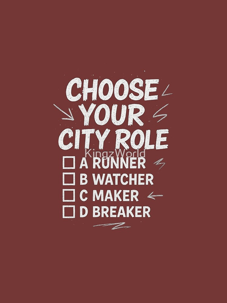 CHOOSE YOUR CITY ROLE by KingzWorld