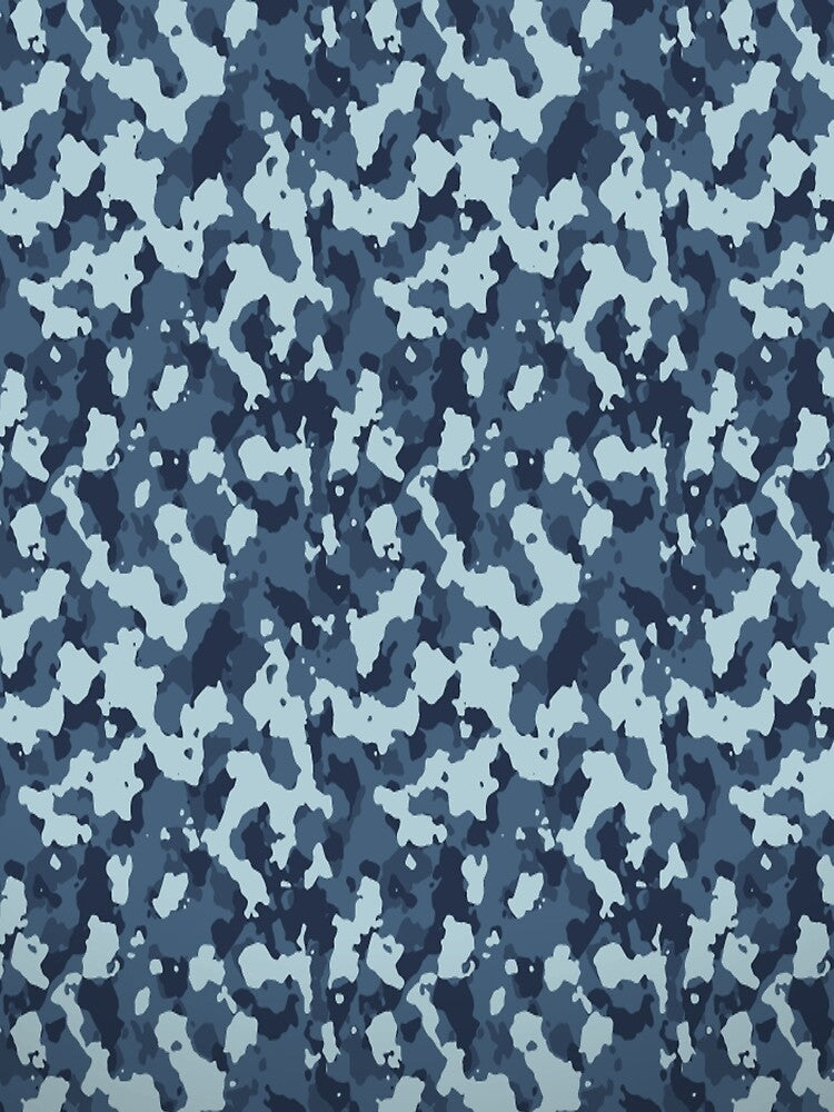 blue camo by powerpointer