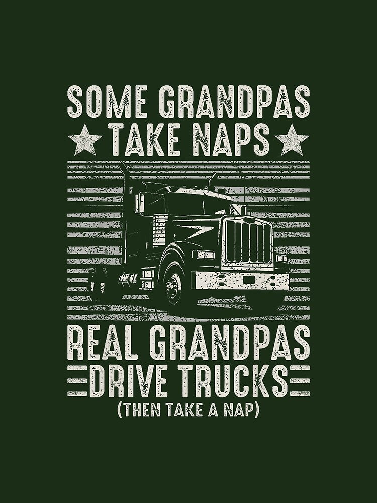 Real Grandpas Drive Trucks Vintage Trucker Gift By Merch, Limited Edition, Perfect Gift For You And by BROSHERYLSHOP