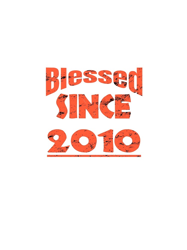 Birthday Gift Born in 2010 Birthday Gift T-Shirt by VG14