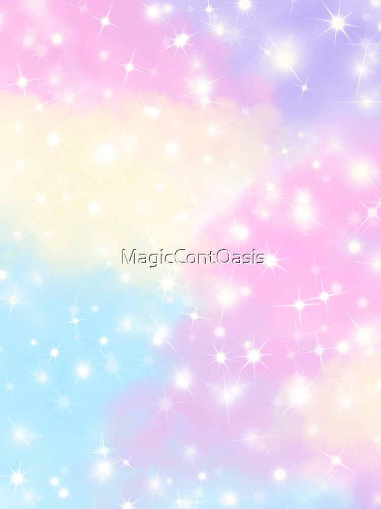 Fairytale Sunrise – Sparkling Pastel Sky by MagicContOasis