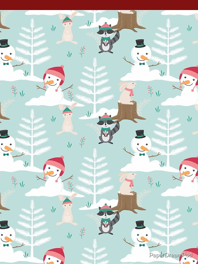 Snowman Christmas Patterns by PaperDreamPod