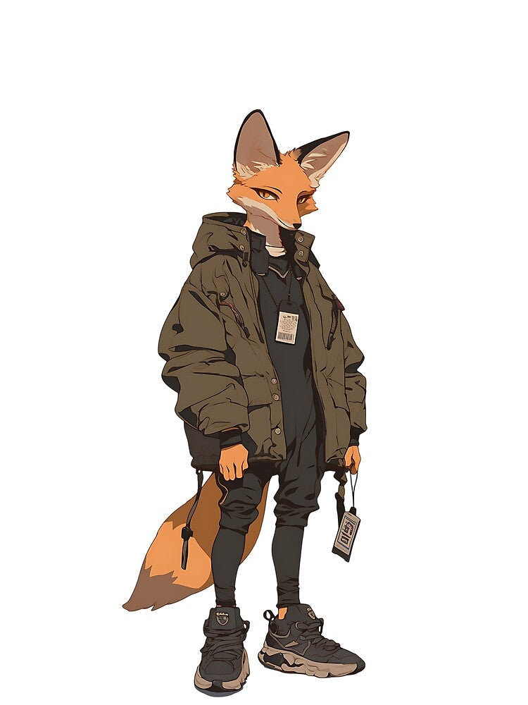 Streetwear Urban Fox by bapupa