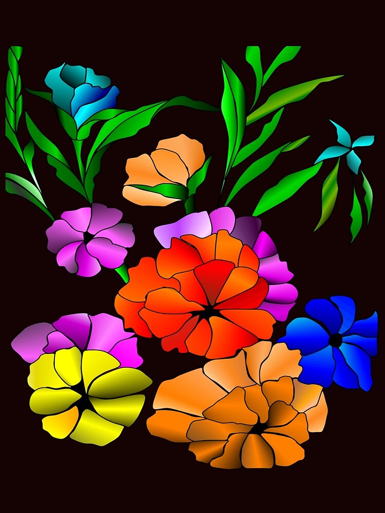 New Unique Floral Design by Paddyarts