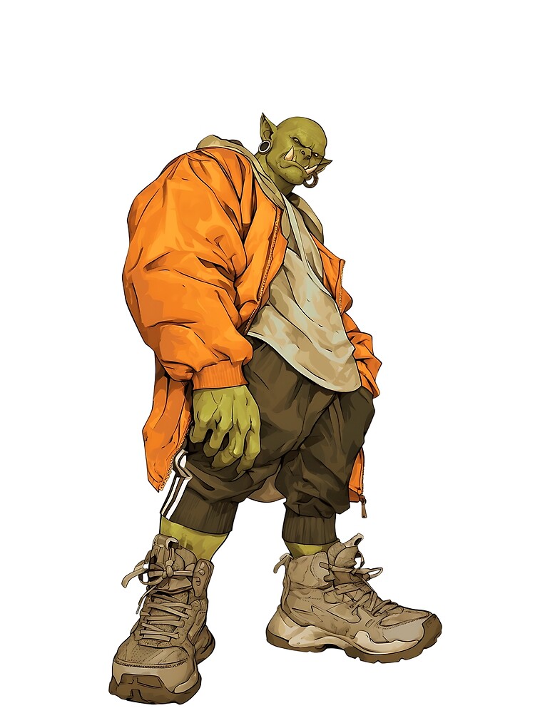 Streetwear Orc Urban Style by bapupa