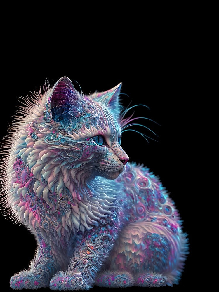 Cotton Candy Kitty by DESIGNERCATS