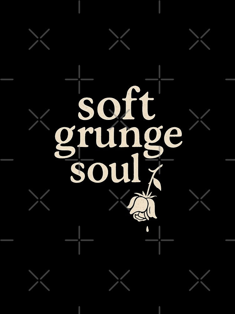 Soft Grunge Soul – Edgy Aesthetic Tee by ALITOPRINCE