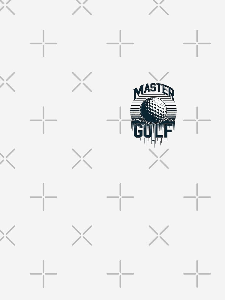 Cool And Simple Vintage Retro Master Golf Quote by Daqomm