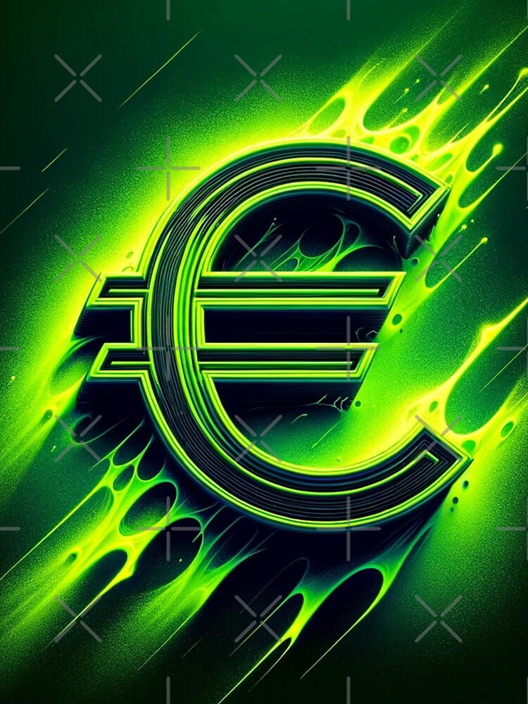 Euro sign by suffixcouture