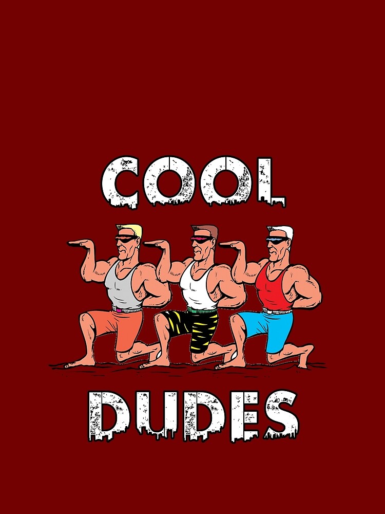 Cool Dude Muscle Men by CathalDevlin