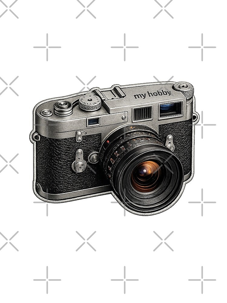 MY HOBBY IS PHOTOGRAPHY VINTAGE RETRO by Atelier RLGS