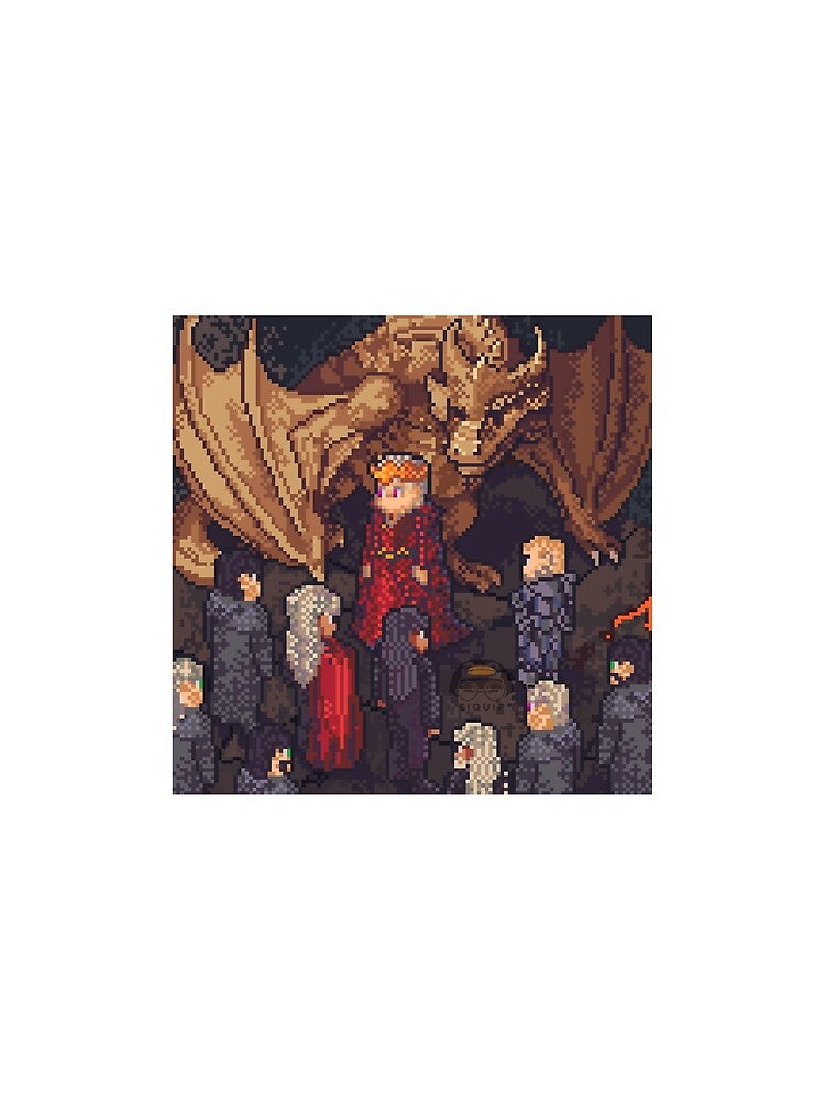 Pixel House Of Dragon | Rhaenyra Targaryen by Eiquif